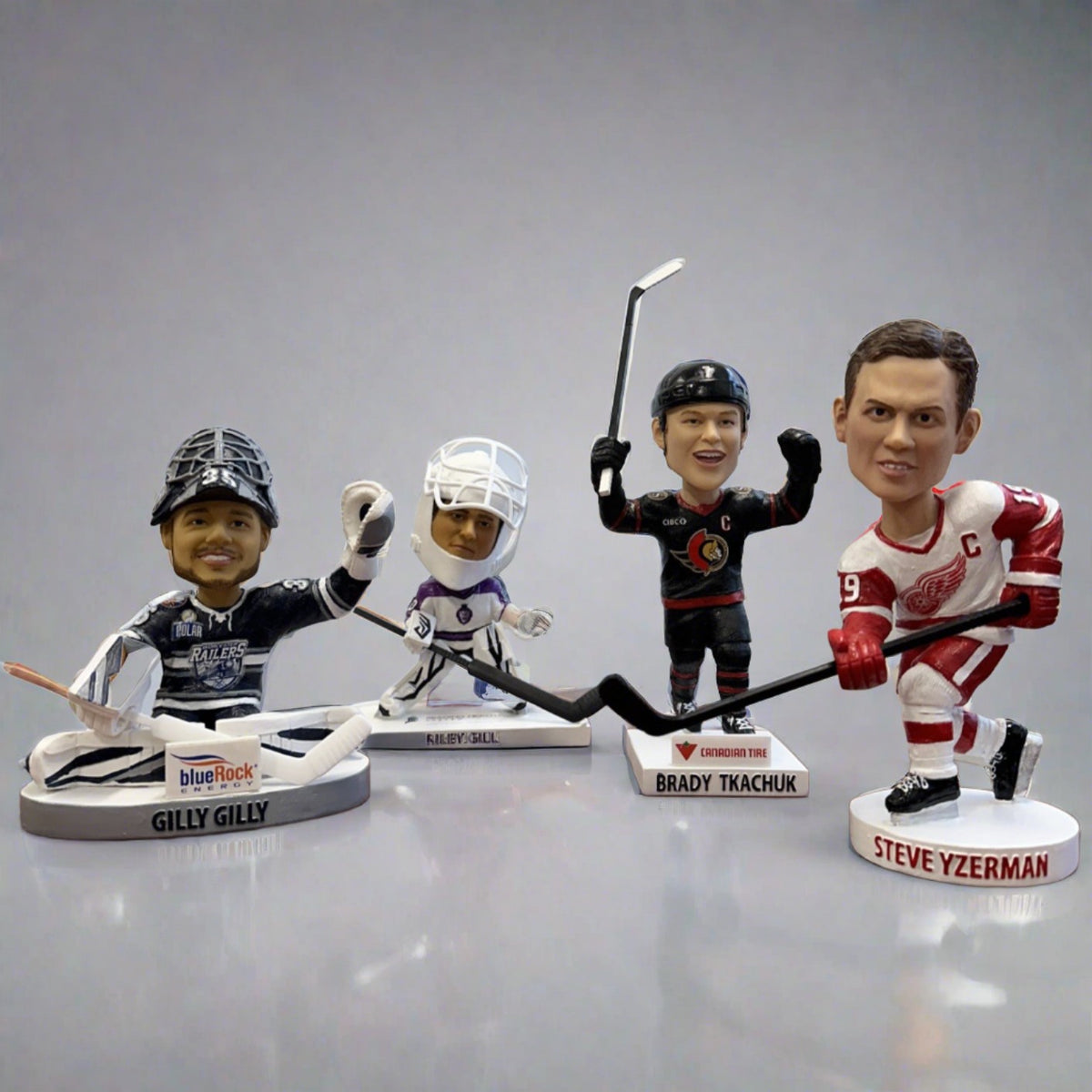 Bobblehead Replacement Hockey Sticks for standard size (6"7.5" bobble