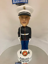 Load image into Gallery viewer, 2009 AGP "Bobble Dobbles" MARINES 7" Bobblehead - Unopened, RARE, numbered base. CLOSEOUT Only $14.99 free shipping