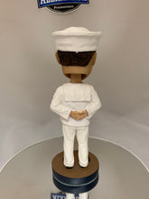 Load image into Gallery viewer, Original 2009 AGP "Bobble Dobbles" NAVY 7" Bobblehead - RARE, numbered base. Only $17.76 FREE Shipping!