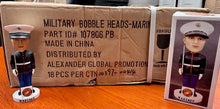 Load image into Gallery viewer, Just 1 Avail! (1) CASE UNOPENED AGP Bobble-Dobbles (18 total) 7" MARINES bobbleheads just CLOSEOUT $59!