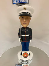 Load image into Gallery viewer, Just 1 Avail! (1) CASE UNOPENED AGP Bobble-Dobbles (18 total) 7&quot; MARINES bobbleheads just CLOSEOUT $59!

