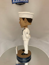 Load image into Gallery viewer, Original 2009 AGP &quot;Bobble Dobbles&quot; NAVY 7&quot; Bobblehead - RARE, numbered base. Only $17.76 FREE Shipping!
