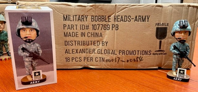 (1) CASE UNOPENED AGP Bobble-Dobbles (18 total) 7